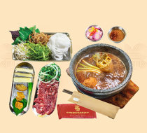 Bún Bò Thố Đá Giò Gân Heo