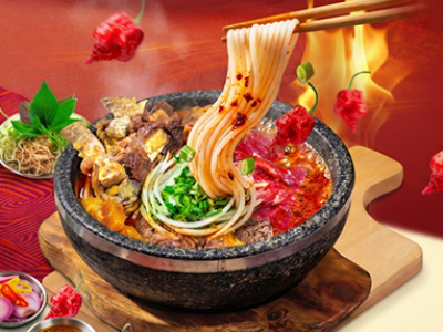 BÚN BÒ THỐ ĐÁ TAM CẤP HỎA DIỆM