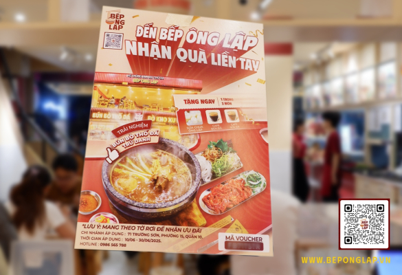 Chỉ Còn 5 Ngày! Đổi Ưu Đãi Ngay Tại Bếp Ông Lập Trường Sơn