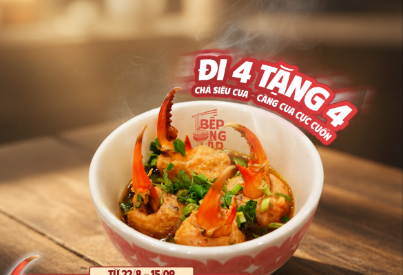 Chả Siêu Càng Cua cực cuốn, thơm ngon thấm vị
